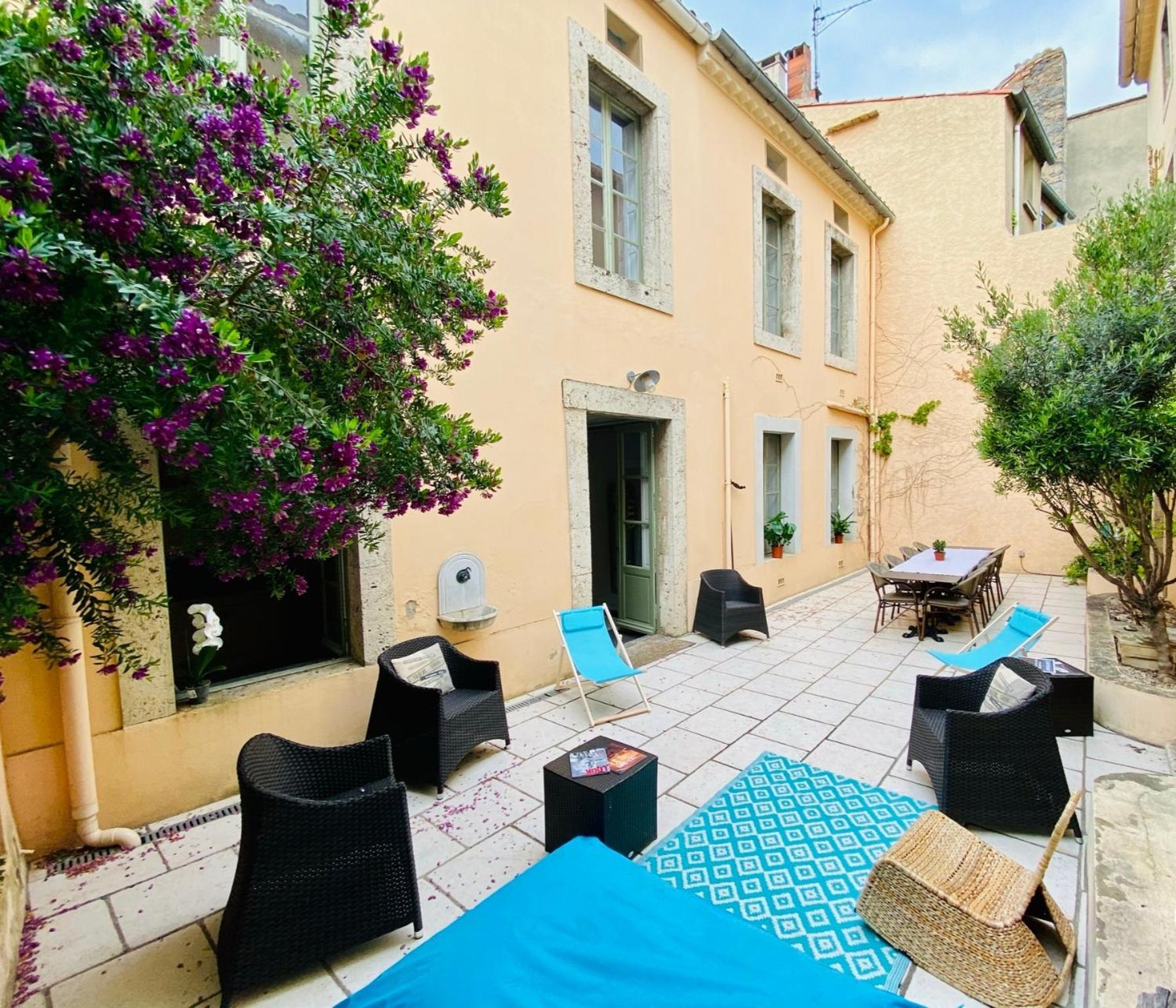 Les Chambres De La Villa Eugenie Lezignan-Corbieres Luaran gambar